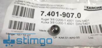 Kulka 3/8 G200-1.4301 DIN 5401 Karcher