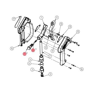 Komplet naprawczy - pistolet ST-2300 W, Easywash W